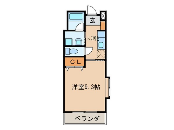 リネット花池Ⅳの物件間取画像